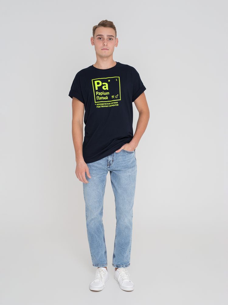 Футболка «Папий», темно-синяя / Миниатюра WWW (1000)