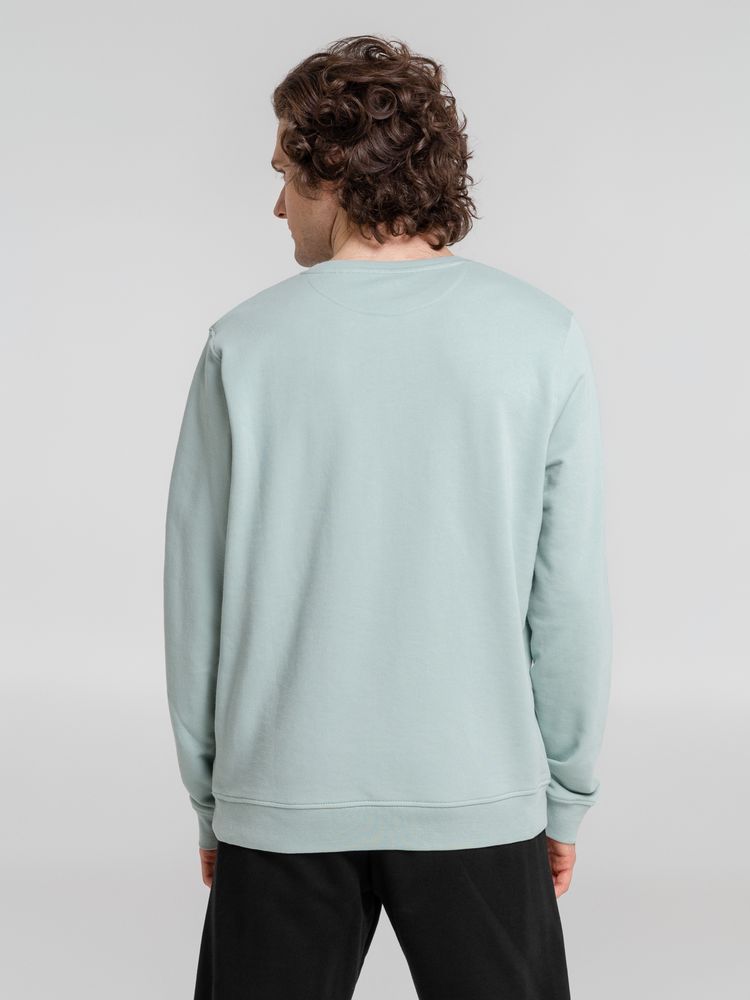 Свитшот унисекс BNC Organic, серо-зеленый / Миниатюра WWW (1000)