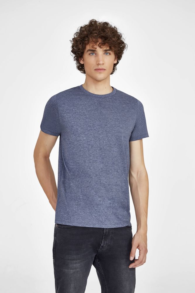 Футболка мужская Mixed Men бордовый меланж / Миниатюра WWW (1000)