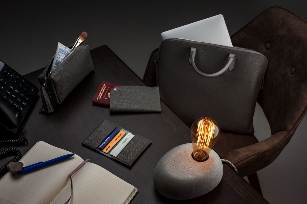 Чехол для паспорта Kelly, серый / Миниатюра WWW (1000)