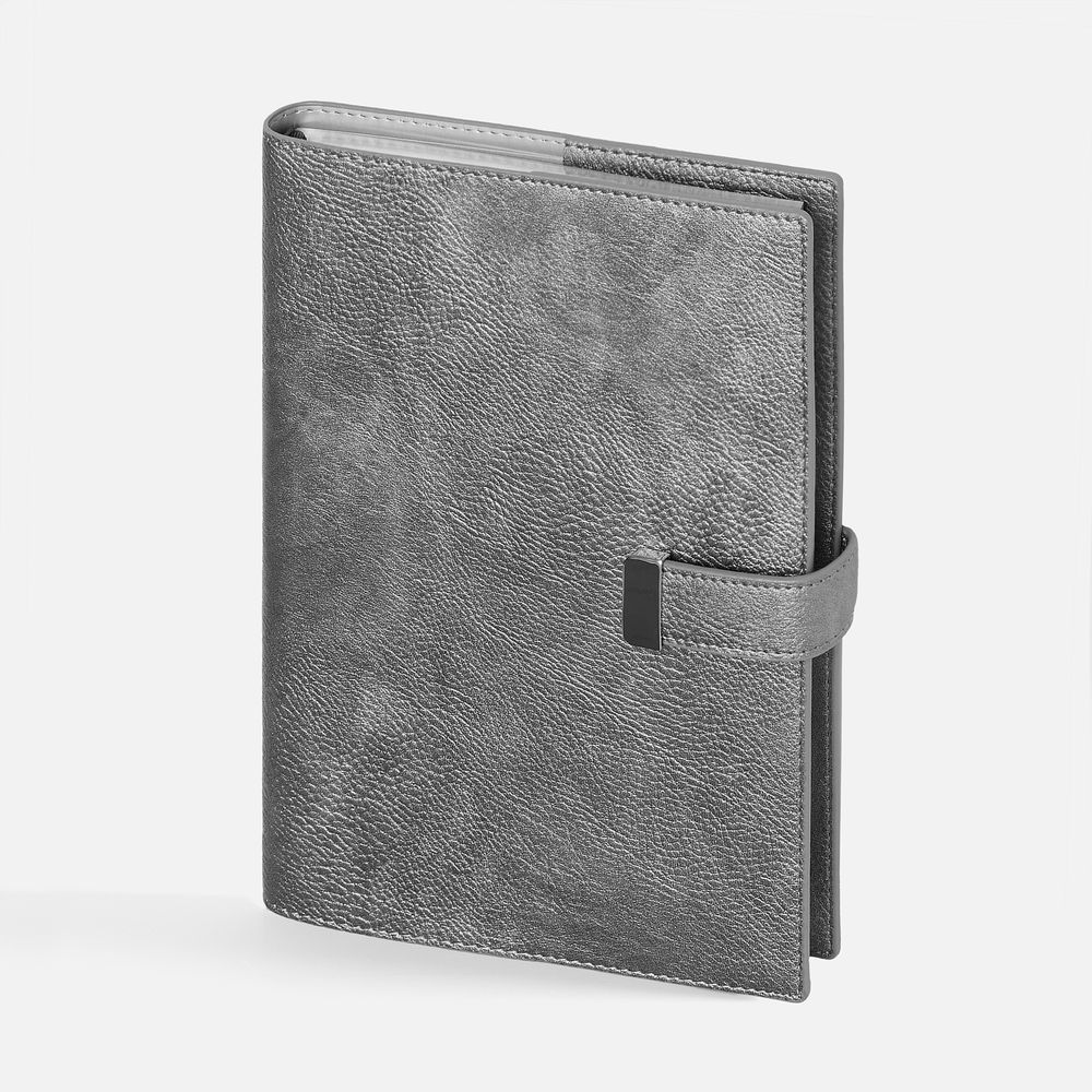 Ежедневник Repute, недатированный, серый / Миниатюра WWW (1000)