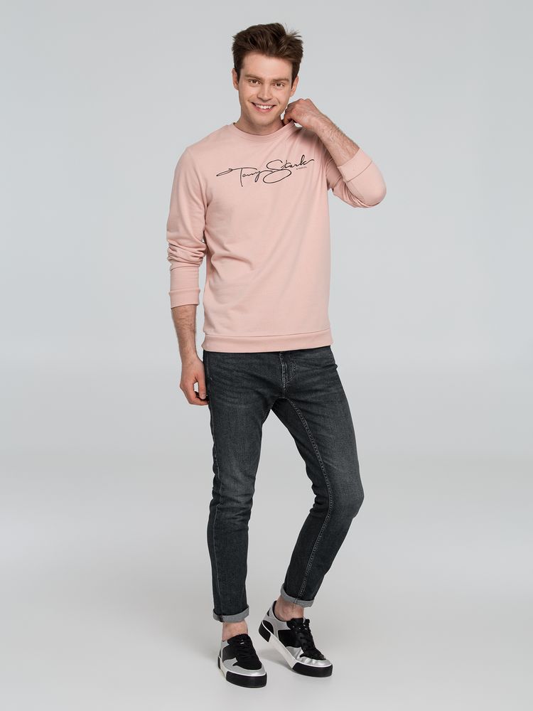 Свитшот унисекс Tony Stark, бежевый / Миниатюра WWW (1000)