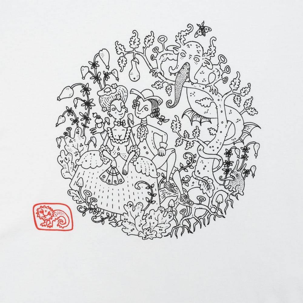 Футболка «Кавалер», белая / Миниатюра WWW (1000)