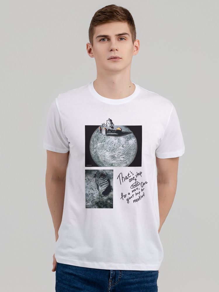 Футболка One Step, белая / Миниатюра WWW (1000)