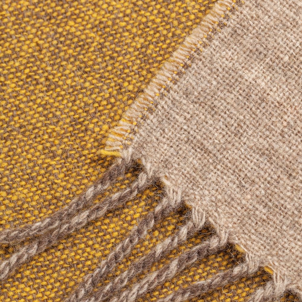 Плед Dioniso, горчичный / Миниатюра WWW (1000)