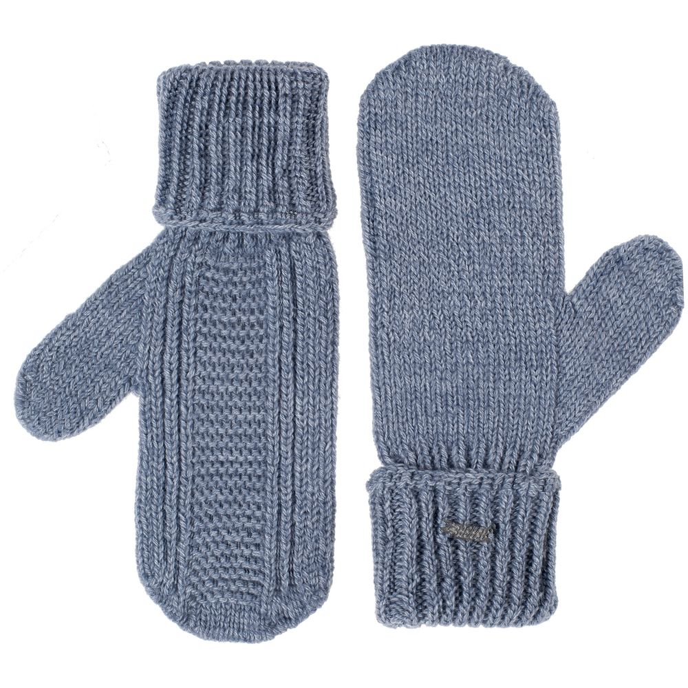 Варежки Brugge, голубой меланж / Миниатюра WWW (1000)