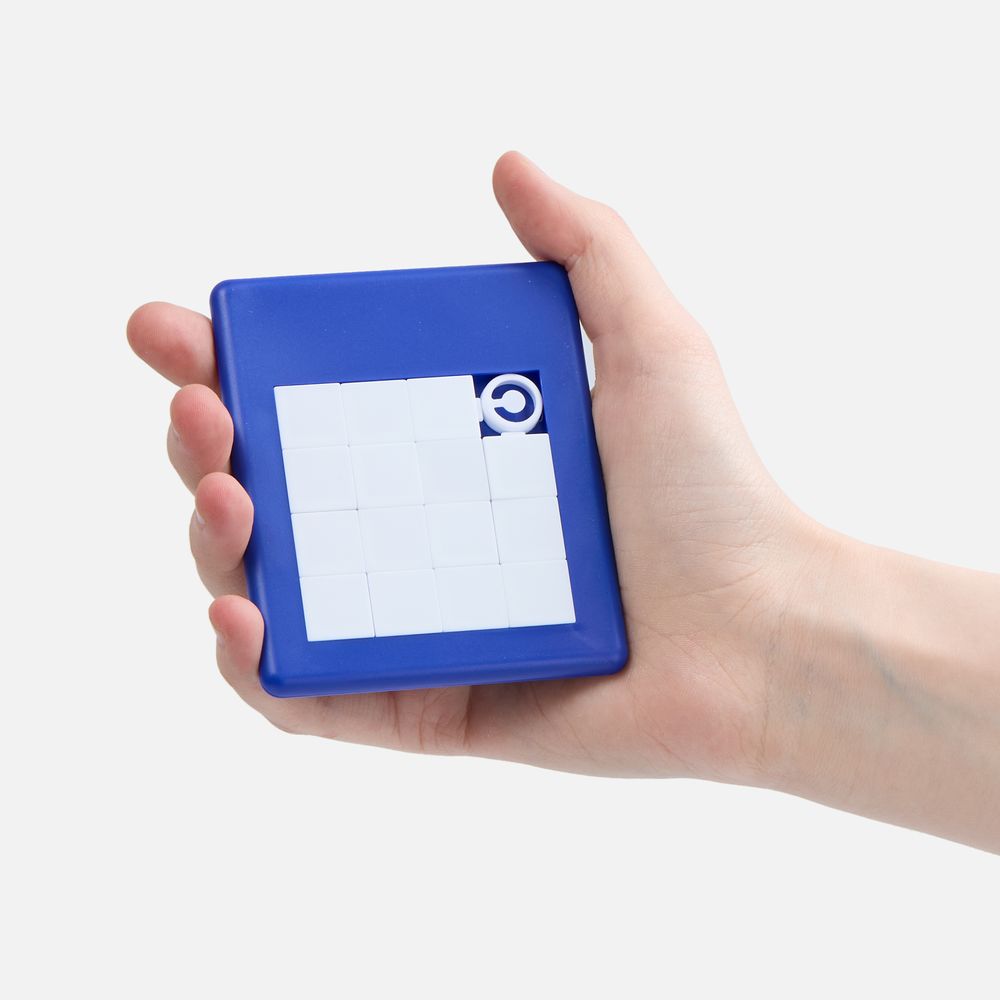 Головоломка «Пятнашки», синяя / Миниатюра WWW (1000)