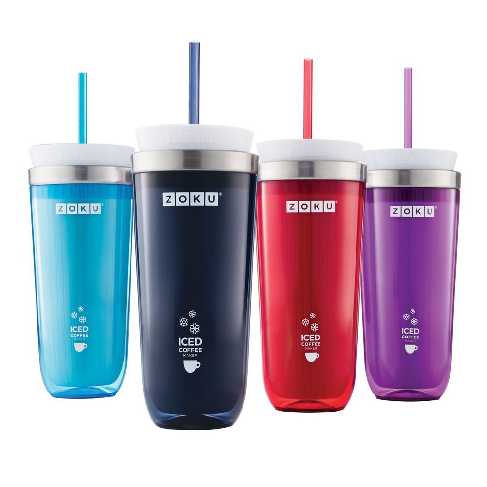 Стакан для охлаждения напитков Iced Coffee Maker, красный / Миниатюра WWW (1000)