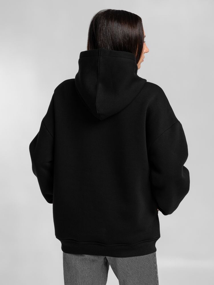 Худи Furry Oversize, черное / Миниатюра WWW (1000)