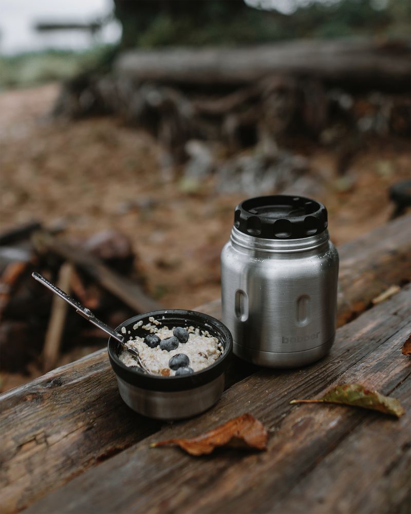 Термос для еды Jerrycan 470, вакуумный, стальной матовый / Миниатюра WWW (1000)