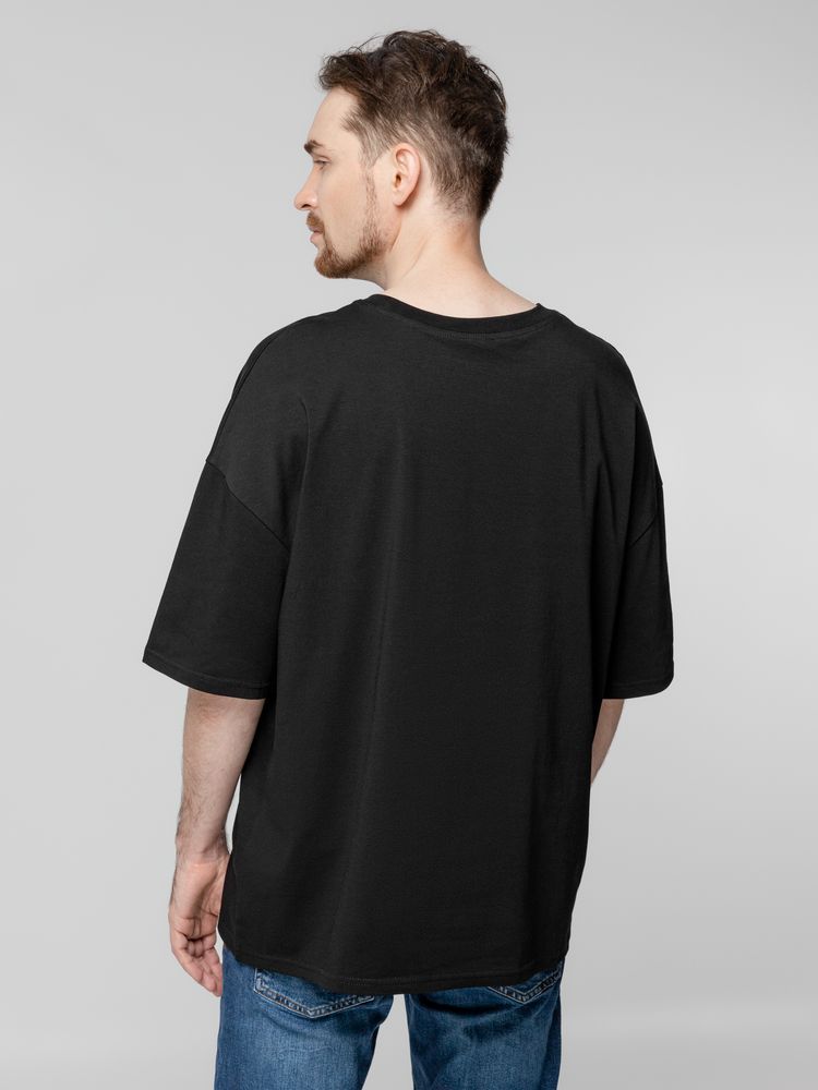 Футболка унисекс оверсайз Crosstown, черная / Миниатюра WWW (1000)