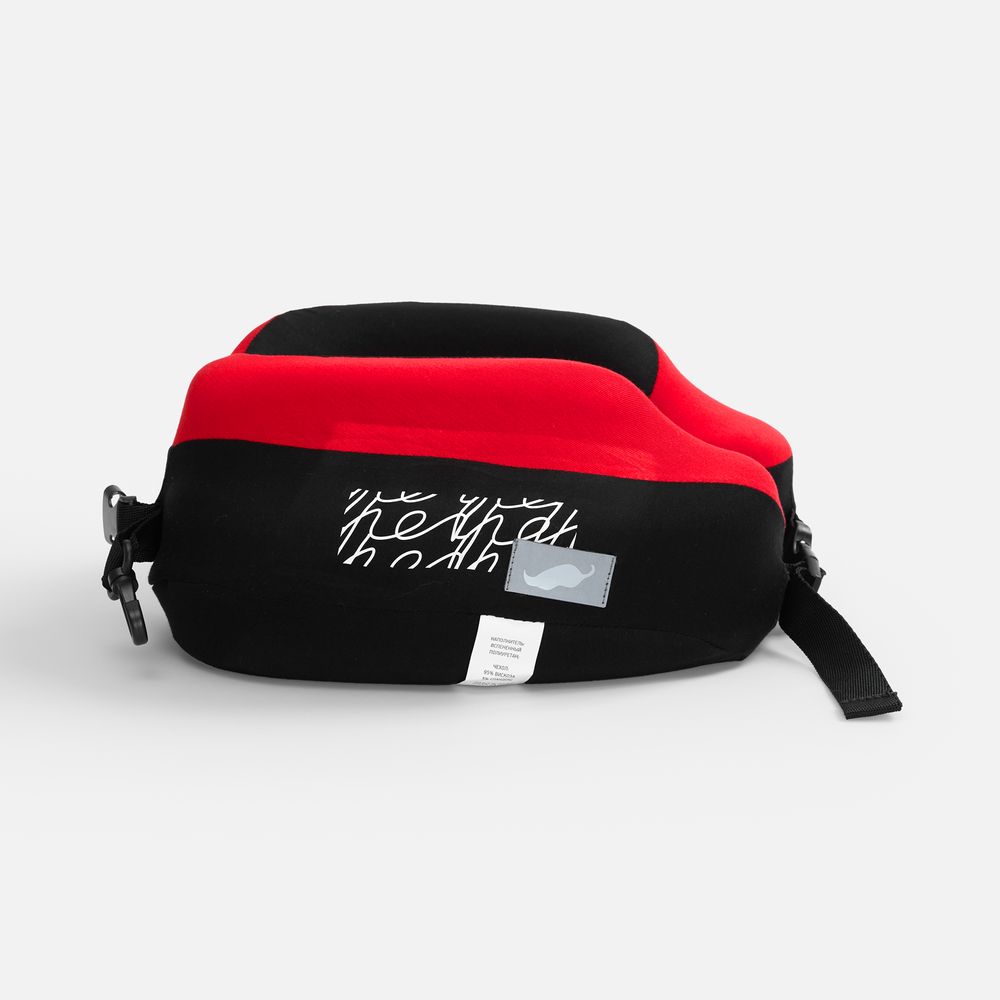 Дорожная подушка Piligrim, красная / Миниатюра нанесения (1000)