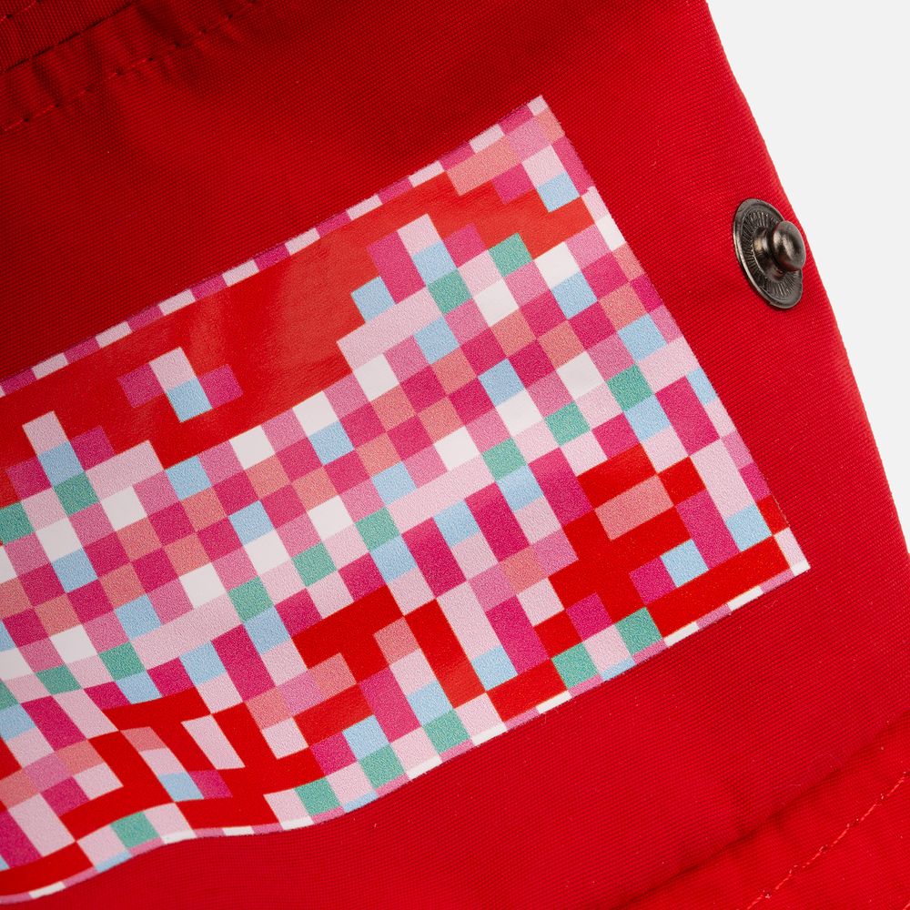 Панама Pana Vista, красная / Миниатюра нанесения (1000)