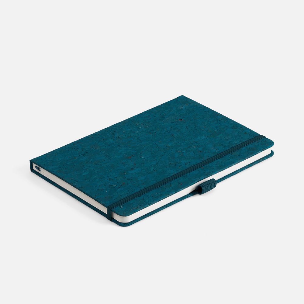 Блокнот Cork County, синий / Миниатюра WWW (1000)