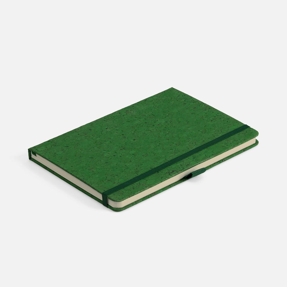 Блокнот Cork County, зеленый / Миниатюра WWW (1000)