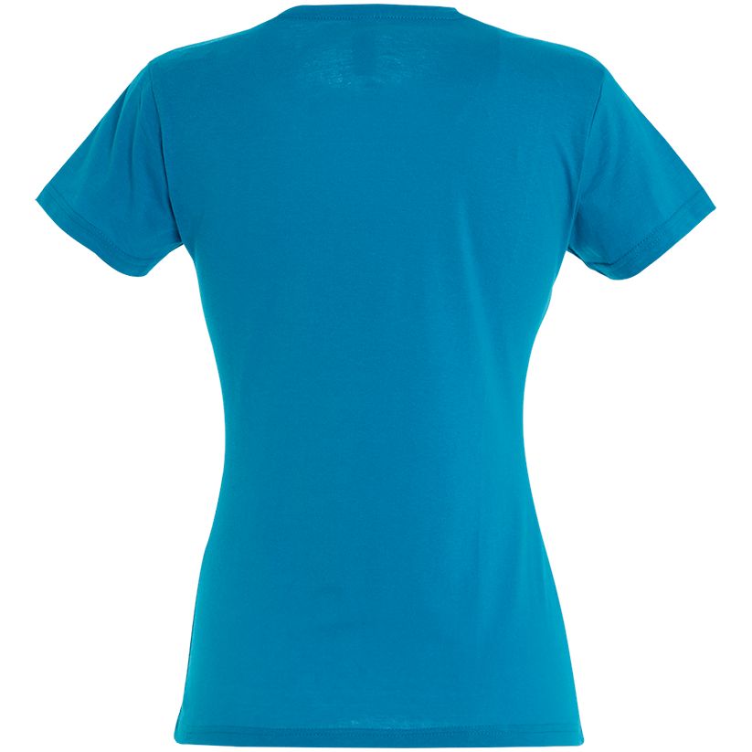 Футболка женская Miss 150, ярко-бирюзовая / Миниатюра WWW (1000)
