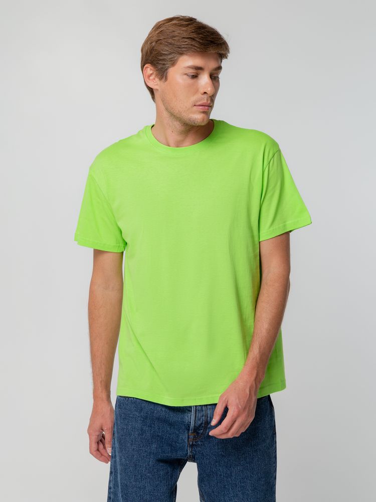 Футболка унисекс T-bolka 140, зеленое яблоко / Миниатюра WWW (1000)