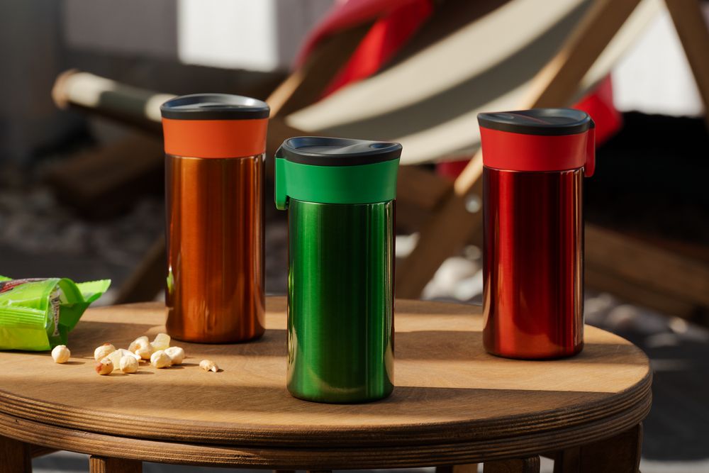 Термостакан Tralee, красный / Миниатюра WWW (1000)