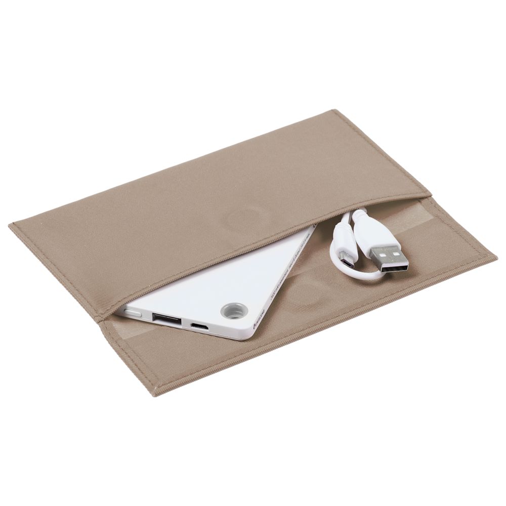 Чехол универсальный Twill, бежевый / Миниатюра WWW (1000)