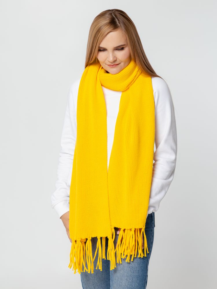 Шарф Flette, желтый / Миниатюра WWW (1000)