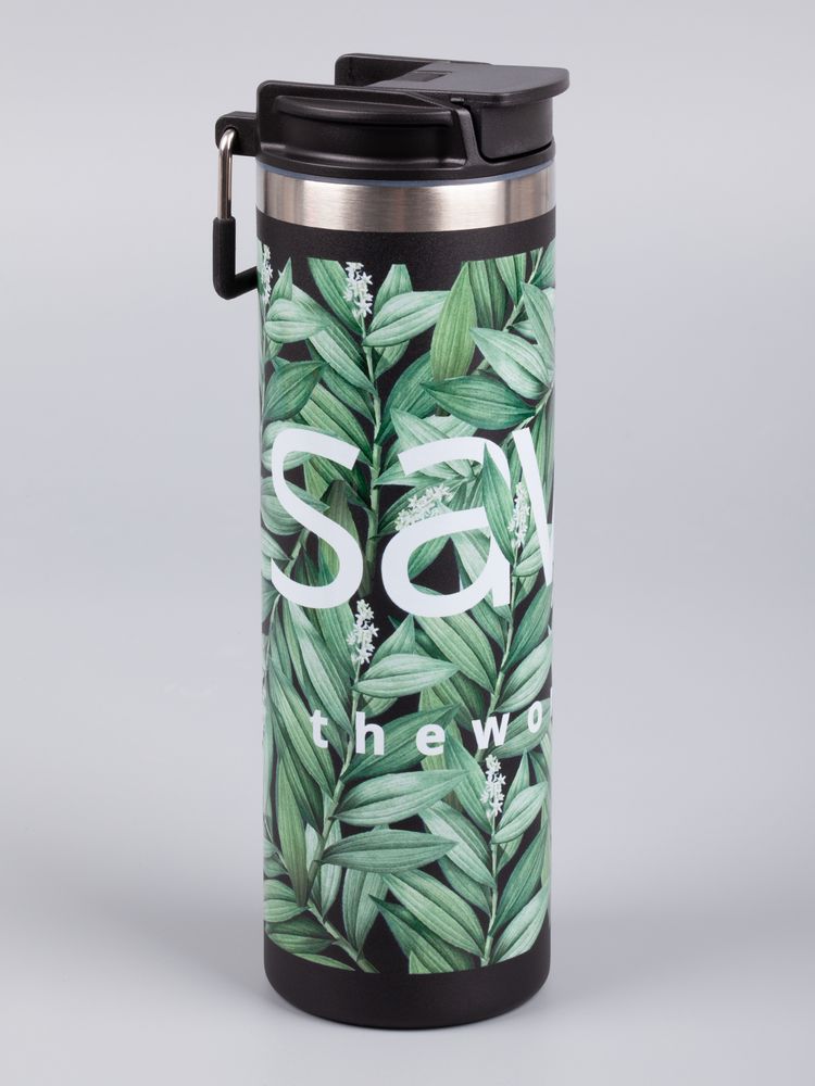 Термостакан Ringo Stark, черный / Миниатюра нанесения (1000)