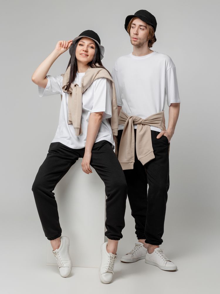 Футболка унисекс оверсайз Street Vibes, молочно-белая / Миниатюра WWW (1000)