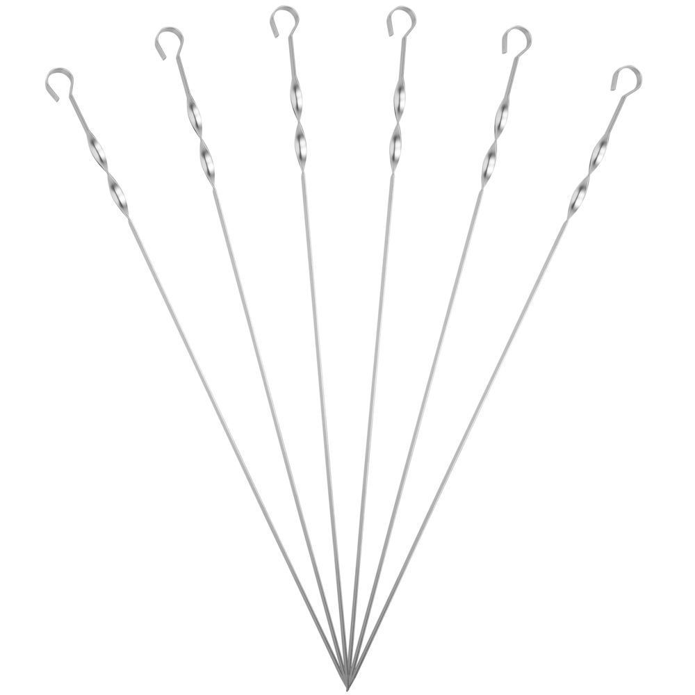 Набор шампуров в чехле Long Bower, серый / Миниатюра WWW (1000)