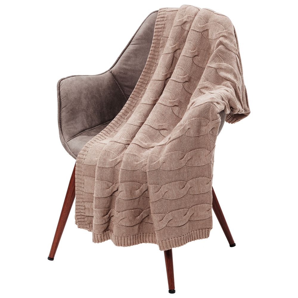 Плед Stille, бежевый / Миниатюра WWW (1000)