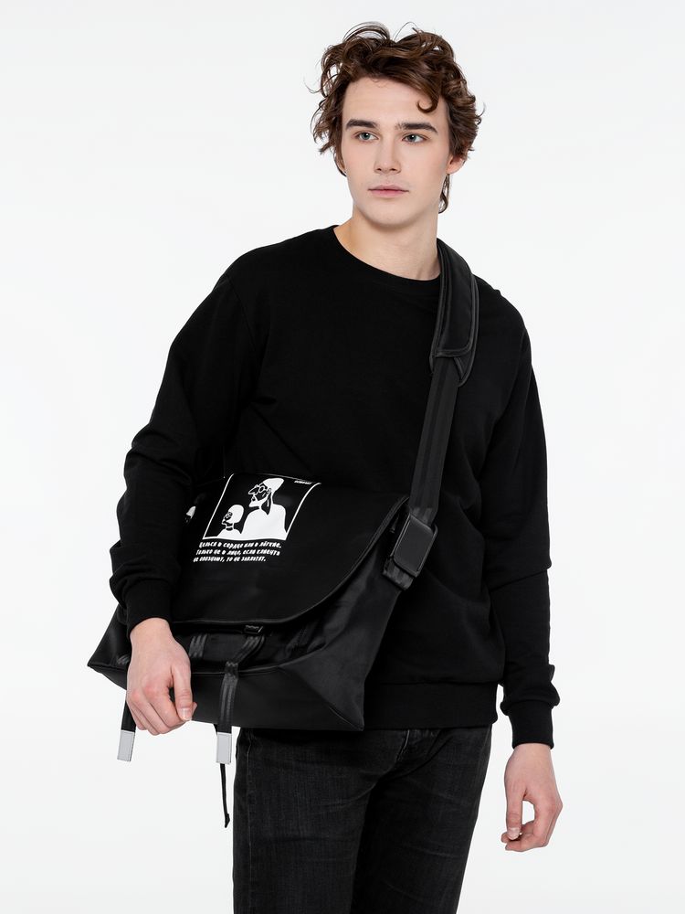 Сумка для ноутбука «Леон», черная / Миниатюра WWW (1000)