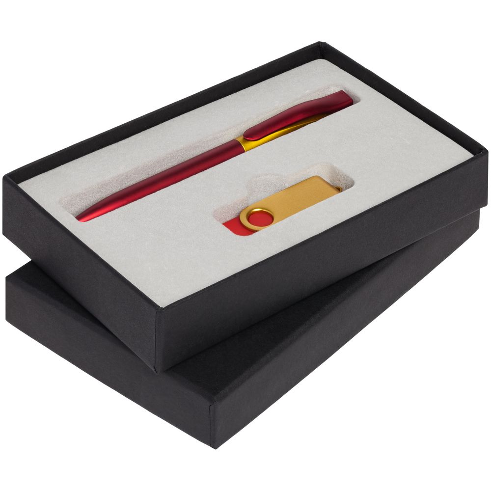 Набор Twist Fashion, красный с золотистым, 8 Гб / Миниатюра WWW (1000)