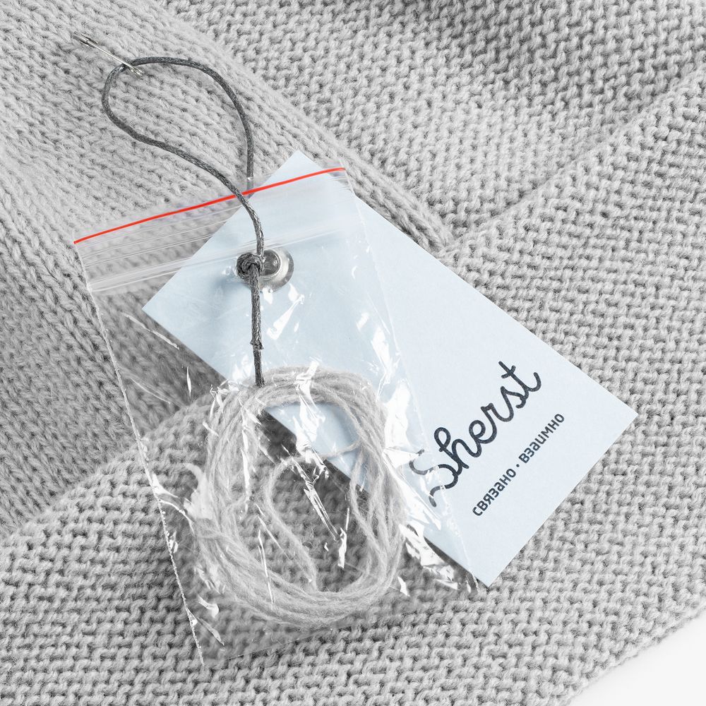 Шапка Greta, светло-серая / Миниатюра WWW (1000)