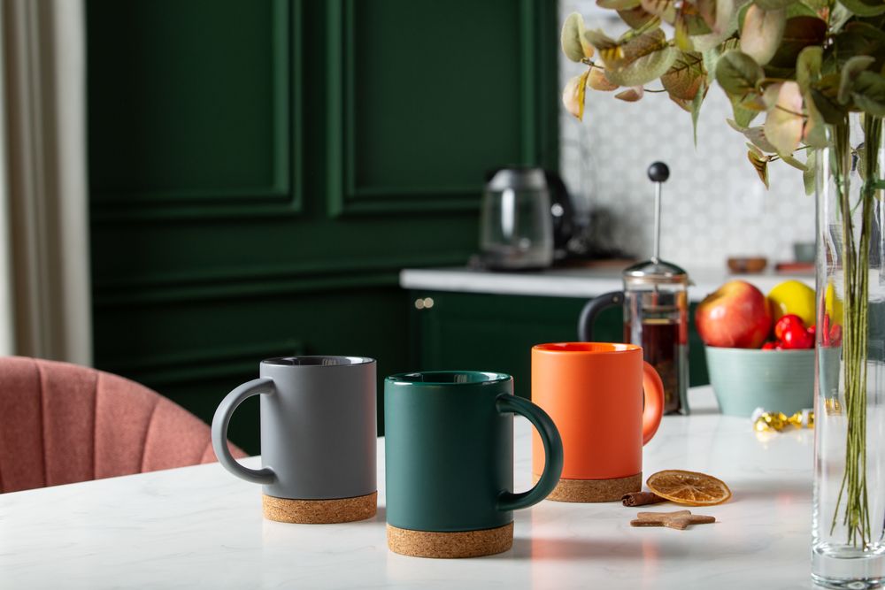 Кружка Corky, оранжевая / Миниатюра WWW (1000)