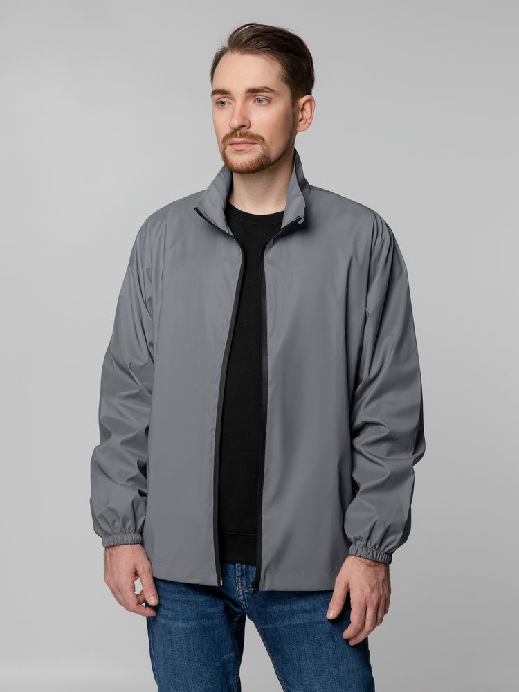 Ветровка Manifest из светоотражающей ткани, серая / Миниатюра WWW (1000)