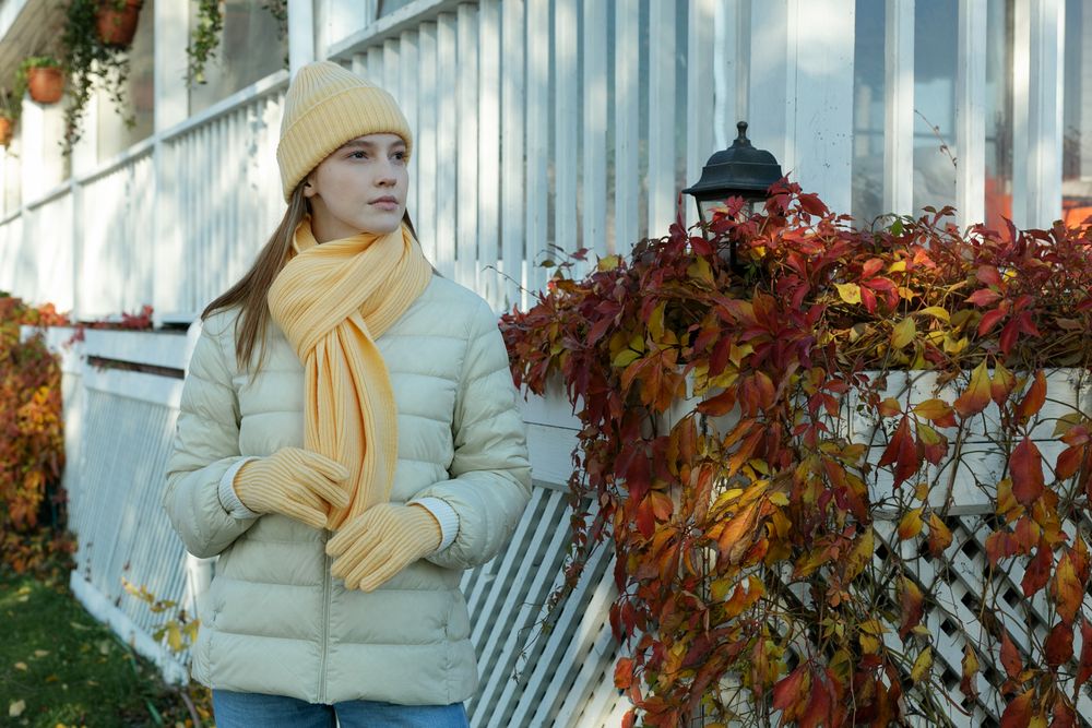 Перчатки Bernard, желтые / Миниатюра WWW (1000)