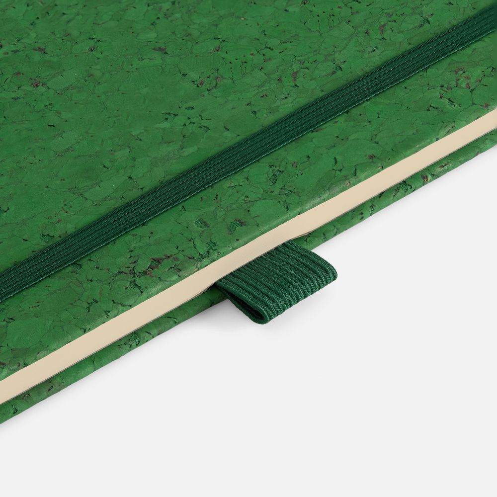 Блокнот Cork County, зеленый / Миниатюра WWW (1000)