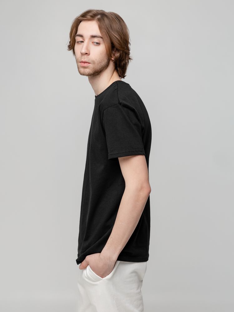 Футболка унисекс T-bolka 140, черная / Миниатюра WWW (1000)