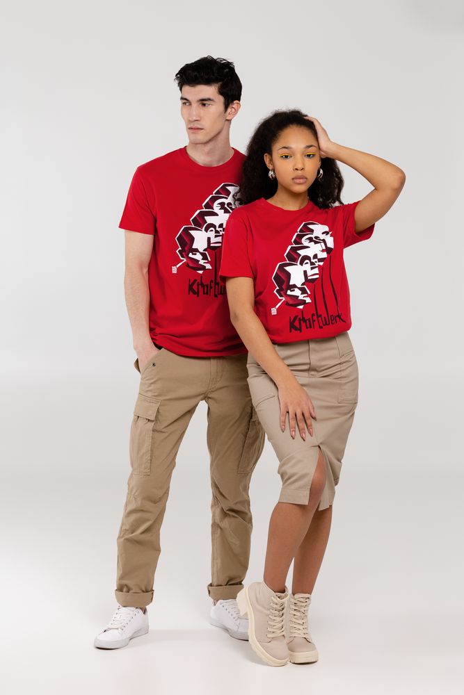 Футболка «Меламед. Kraftwerk», красная / Миниатюра WWW (1000)