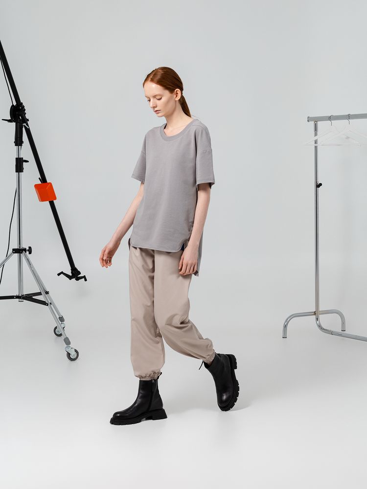 Футболка унисекс Kosmos 1.0, серая / Миниатюра WWW (1000)