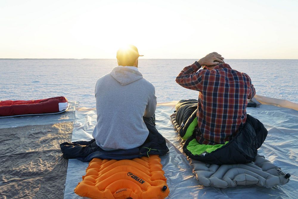 Надувной коврик Insulated Static V Lite, оранжевый / Миниатюра WWW (1000)