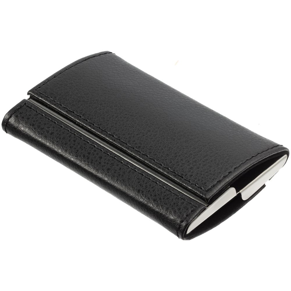 Футляр для визиток Sides, черный / Миниатюра WWW (1000)