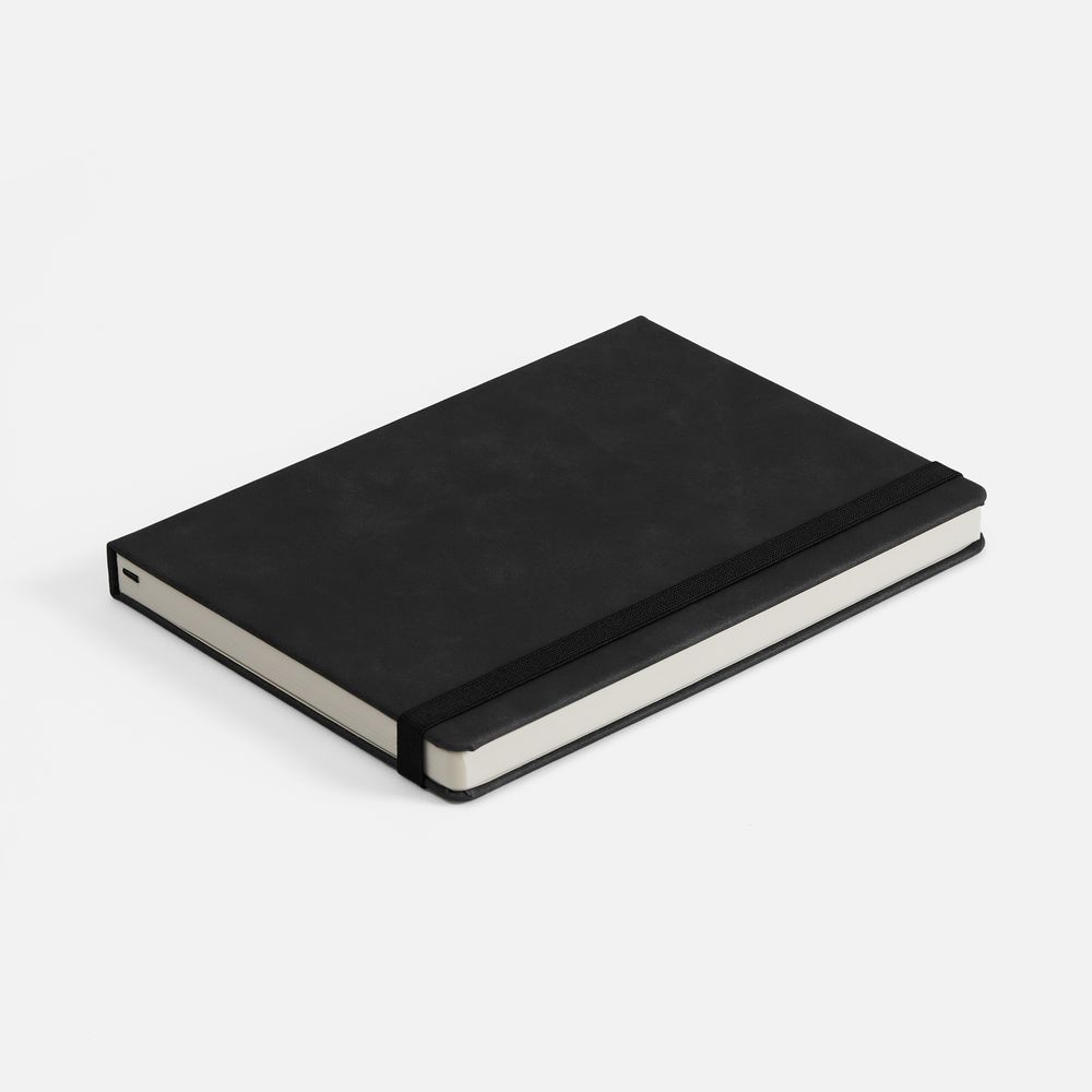 Ежедневник Urban Hard, недатированный, черный / Миниатюра WWW (1000)