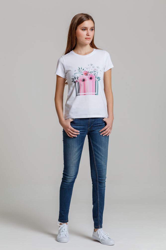 Футболка женская Bloom / Миниатюра WWW (1000)