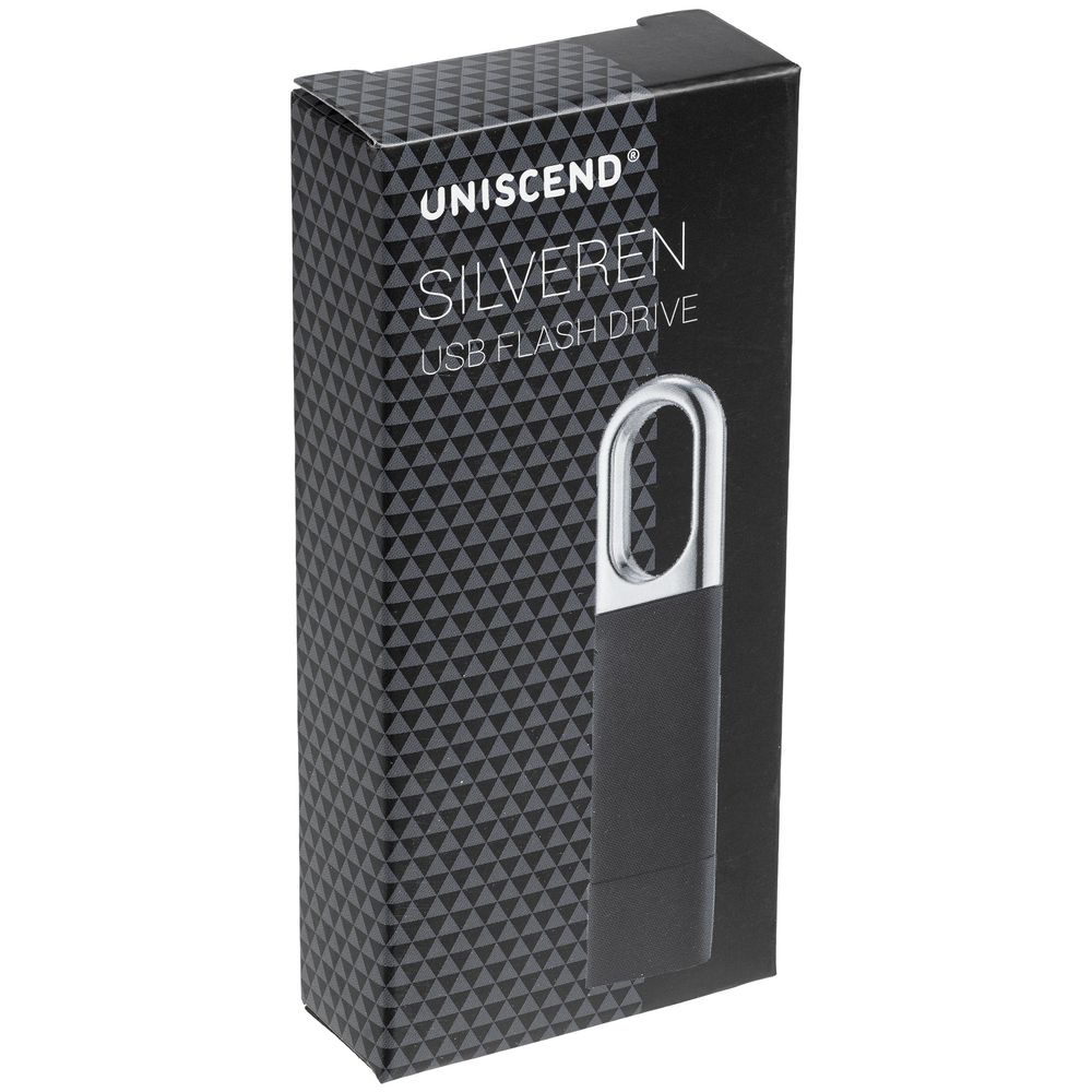 Флешка Uniscend Silveren, красная, 8 Гб / Миниатюра WWW (1000)