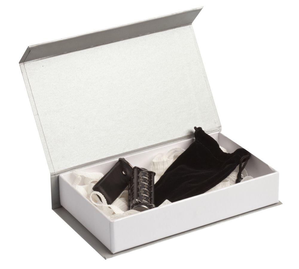 Коробочка «Блеск» подарочная, серебристая / Миниатюра WWW (1000)