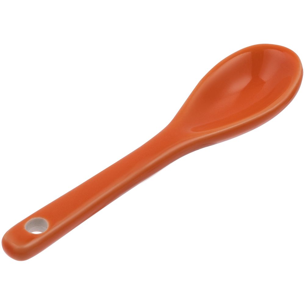 Кофейная кружка Pairy с ложкой, красная с оранжевой / Миниатюра WWW (1000)