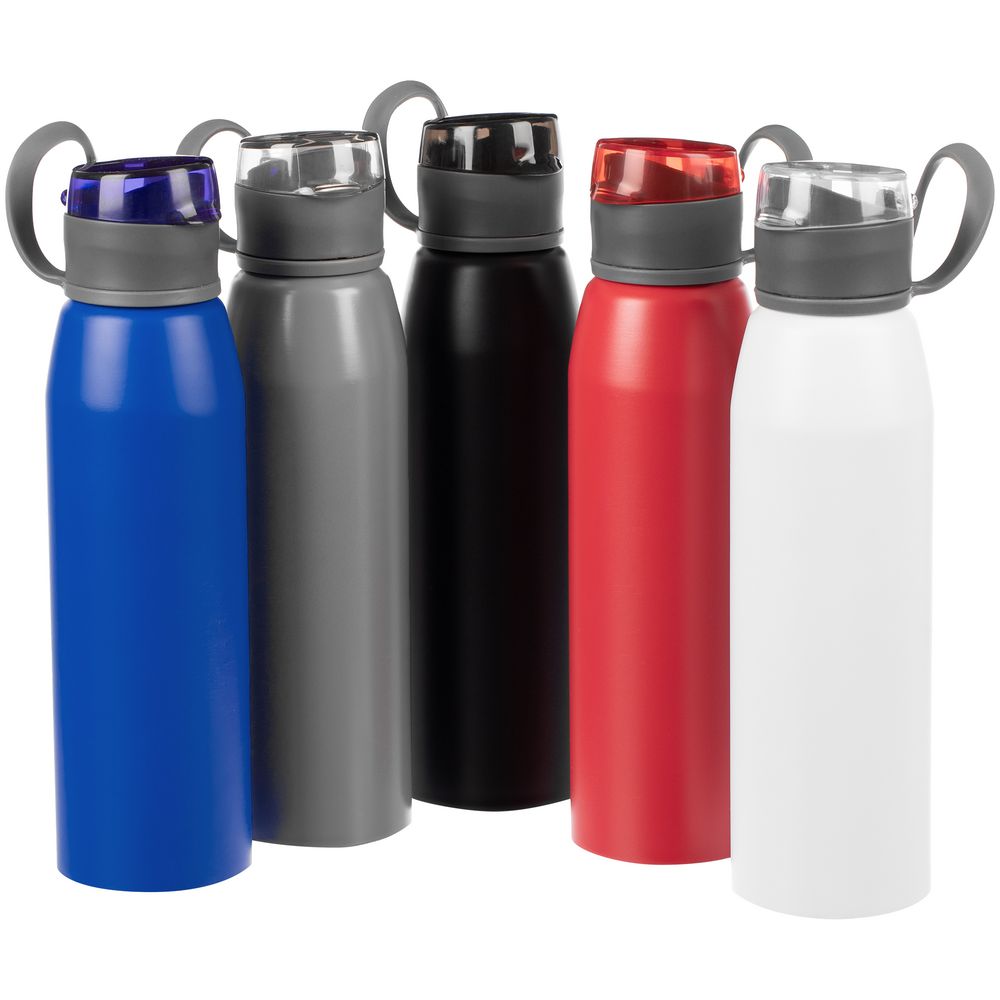 Бутылка для воды Billy Gym, матовая серая / Миниатюра WWW (1000)