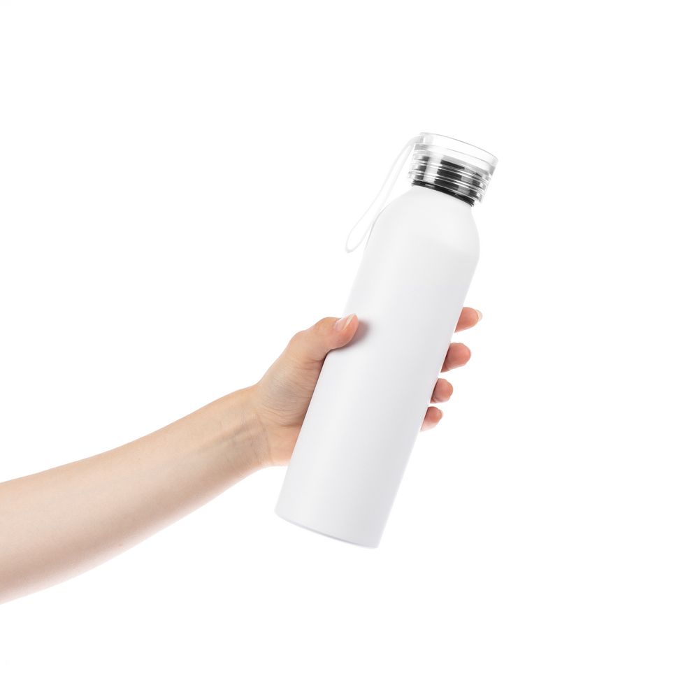 Бутылка для воды Brooke, матовая белая / Миниатюра WWW (1000)