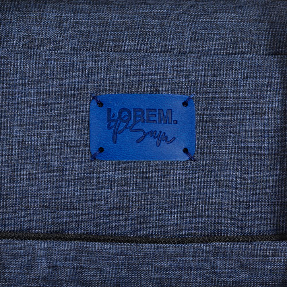 Сумка для ноутбука Delegate, синяя / Миниатюра нанесения (1000)