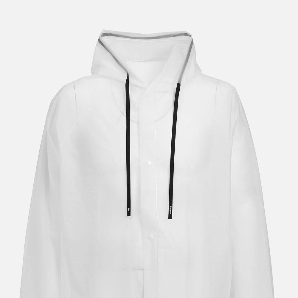 Дождевик RainDrop, белый / Миниатюра нанесения (1000)