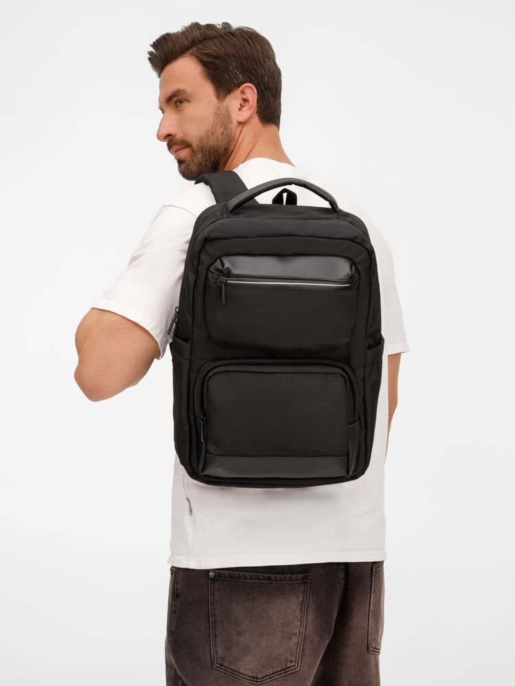 Рюкзак nowaPolis, черный / Миниатюра WWW (1000)